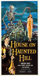 House on Haunted Hill Movie Masterprint Poster featuring Vincent Price in 11x17 size.