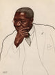 Robert Russa Moton Poster Print by Winold Reiss