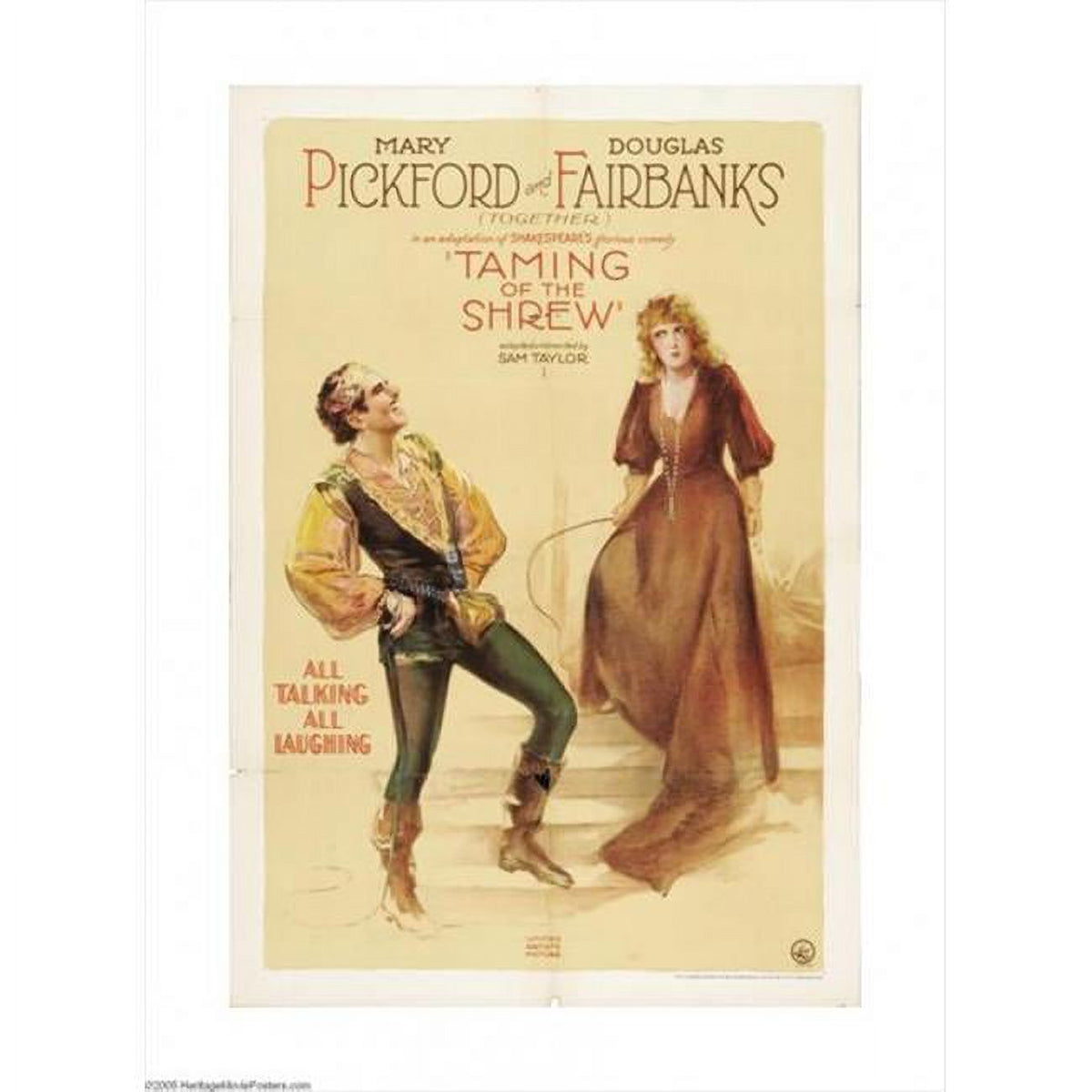 The Taming of the Shrew Movie Poster Print 27x40