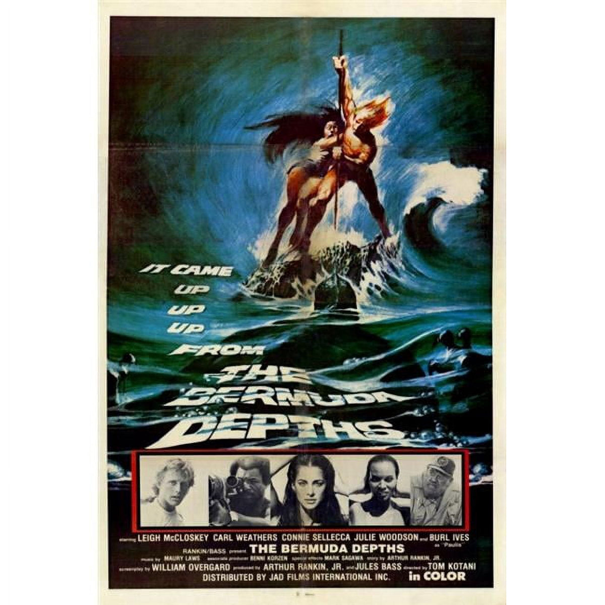 Bermuda Depths Movie Poster Print in 27x40 size.