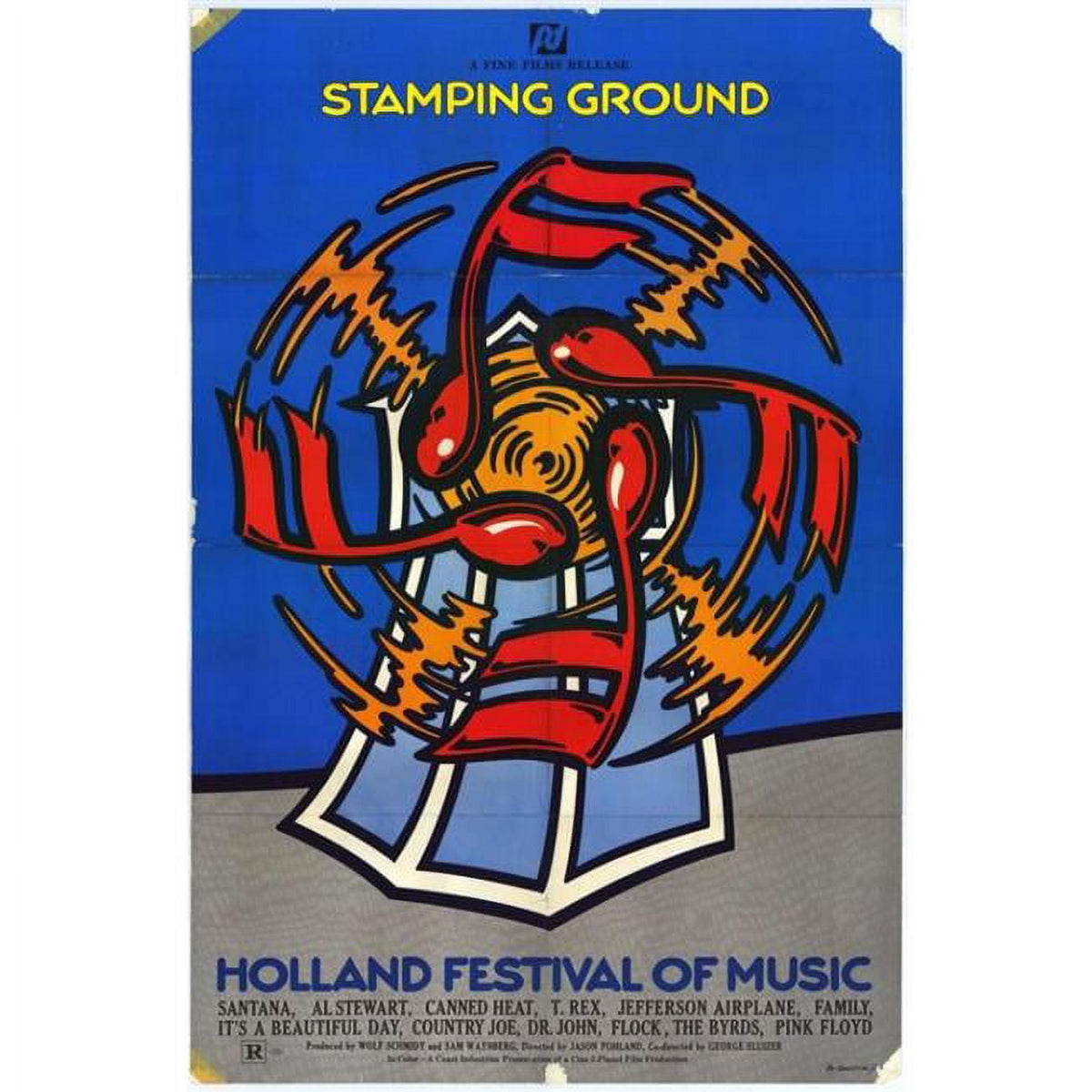 Stamping Ground Movie Poster 11x17 print showcasing vibrant colors.
