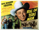 Roll On Texas Moon movie poster featuring Dale Evans and Roy Rogers, 1946.