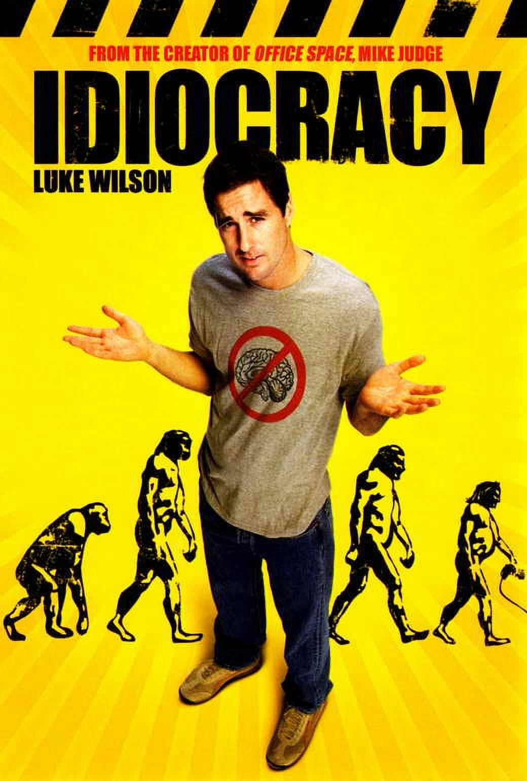 Idiocracy Movie Poster - 27x40 Premium Print showcasing humor and satire.