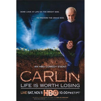 George Carlin Life Is Worth Losing Movie Poster Print 27x40