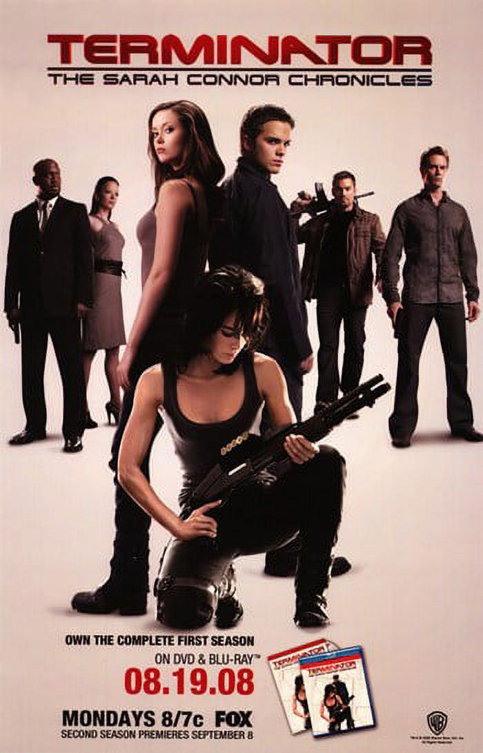 Terminator: The Sarah Connor Chronicles Style D Movie Poster 11x17