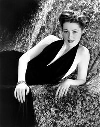 Late 1940s photo print of Eleanor Parker, vintage Hollywood actress.