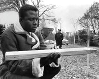 In The Heat of the Night photo poster print featuring Sidney Poitier and Rod Steiger