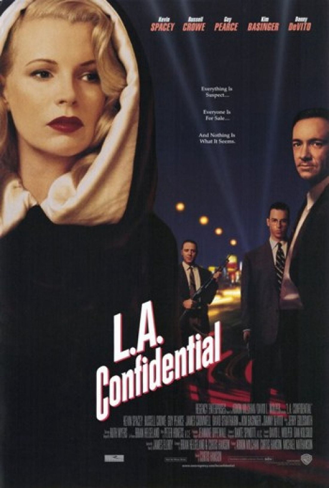 LA Confidential Movie Poster 11x17 - Classic Film Print