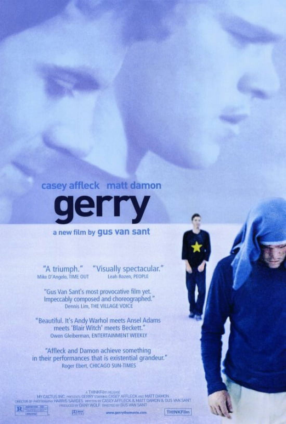 Gerry Movie Poster Print 27x40 featuring vibrant colors and cinematic design.