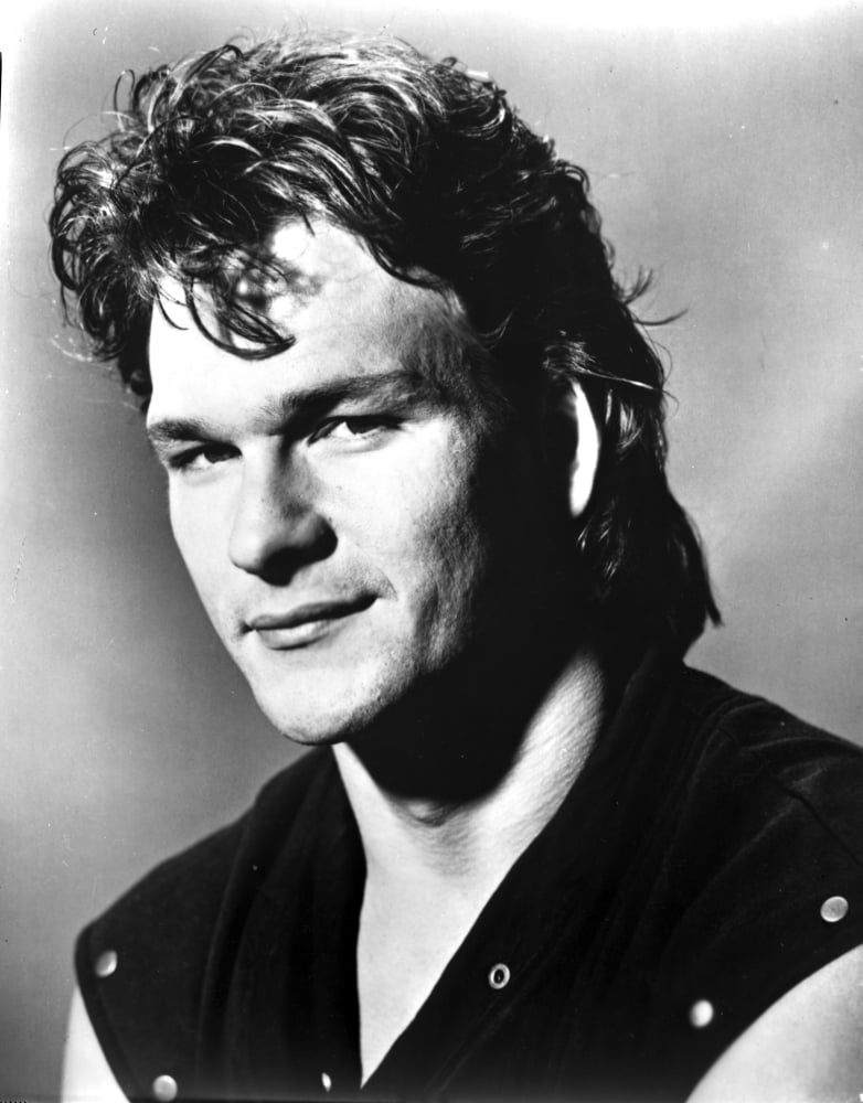 Patrick Swayze iconic photo print in 8x10 size.