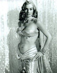 Anita Ekberg Belly Dancer Photo Print showcasing elegance and charm.