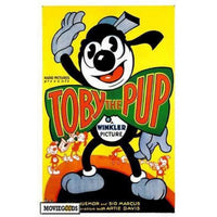 Toby the Pup Movie Poster Print - 27x40 size, perfect for dog lovers.