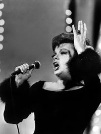 Judy Garland vintage photo print from the 1960s, available in 8x10 and 24x30 sizes.