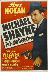 Michael Shayne Private Detective Movie Poster 11x17