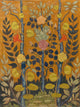 Les Roses poster print by Emile Bernard showcasing vibrant colors and intricate details