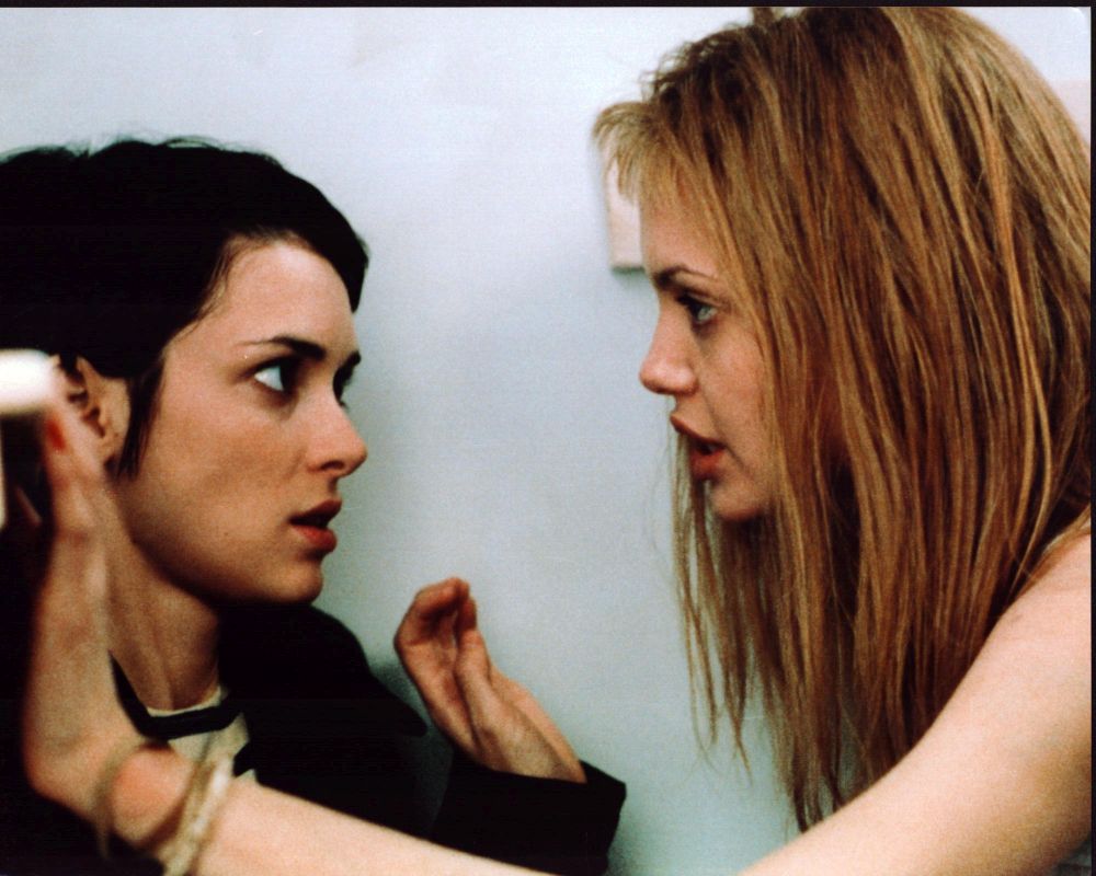 Winona Ryder and Angelina Jolie in Girl, Interrupted photo print