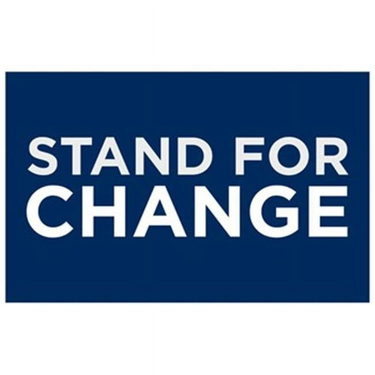 Barack Obama Stand for Change Campaign Poster 17x11