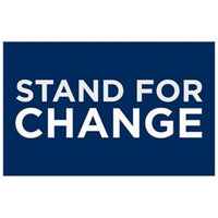 Barack Obama Stand for Change Campaign Poster 17x11