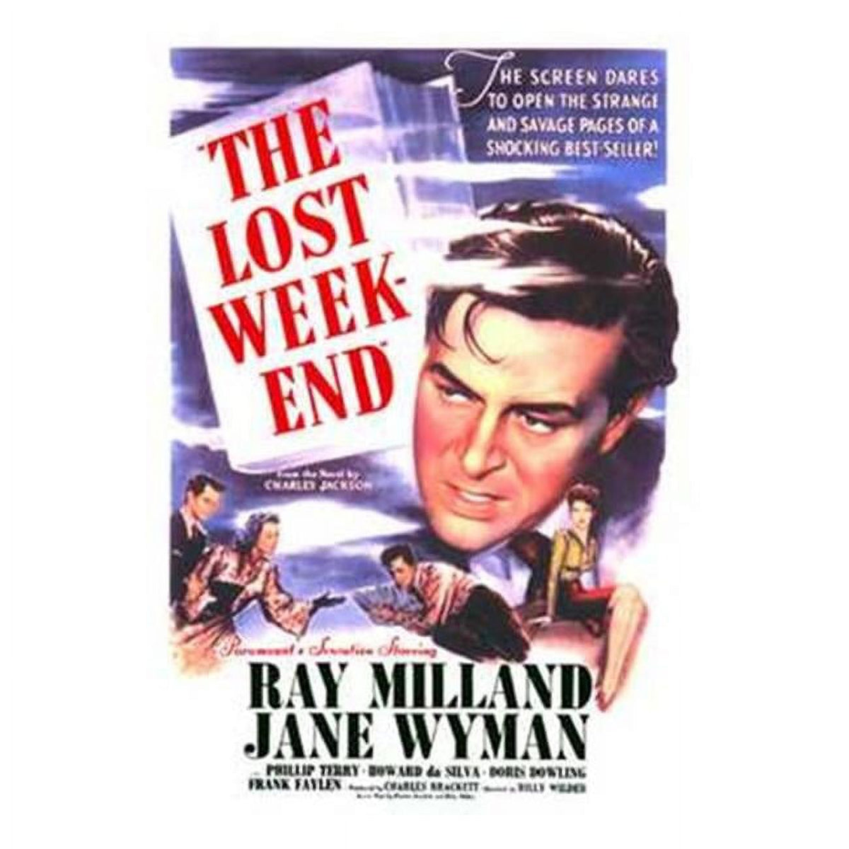 Lost Weekend Movie Poster in 11x17 size.