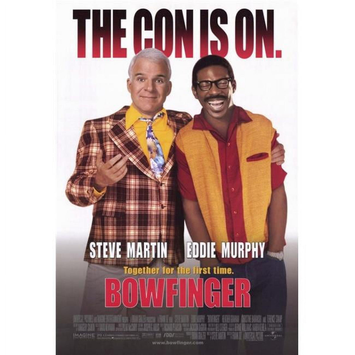 Bowfinger Movie Poster showcasing classic comedy film art.