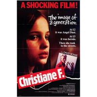 Christiane F. Movie Poster 11x17 print showcasing 1970s Berlin youth culture.