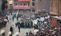 Corpus Christi Procession poster print by Ramón Casas, 1896-1898
