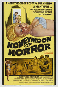 Honeymoon of Horror Movie Poster 11x17 print