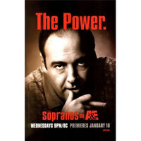 The Sopranos Movie Poster 11x17 print featuring iconic imagery from the series.