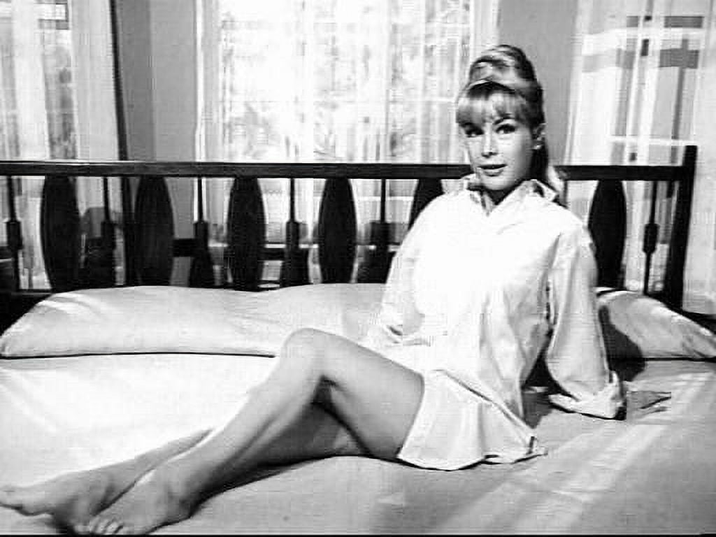 Barbara Eden Bed Photo Print, classic pop culture art