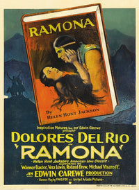 Ramona Movie Masterprint Poster featuring Warner Baxter and Dolores Del Rio from 1928
