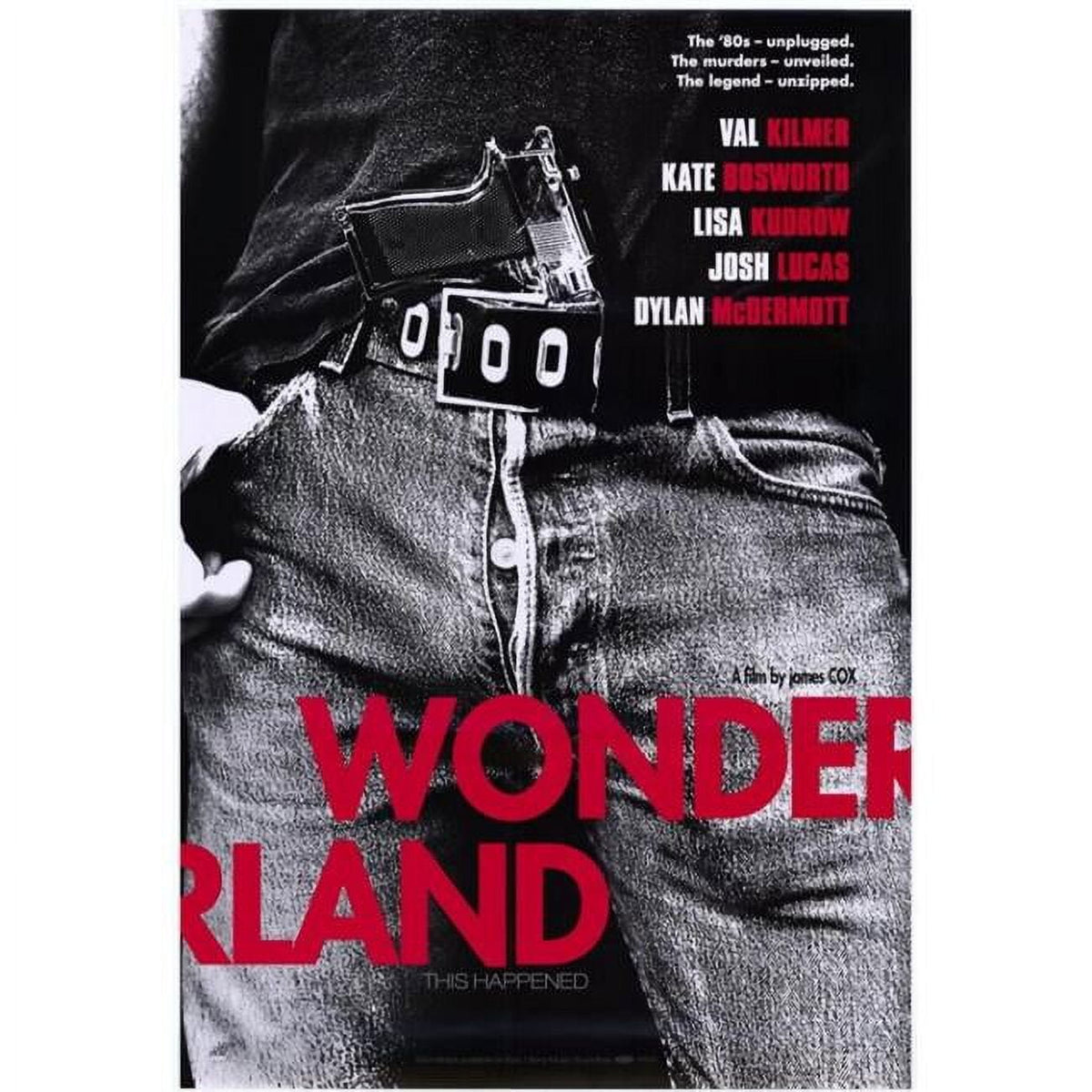 Wonderland Movie Poster Print featuring whimsical artwork in 27x40 size.