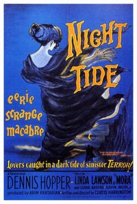 Night Tide Movie Poster Print - 27x40 inches, cinematic artwork