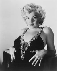 Marilyn Monroe portrait poster print in multiple sizes.