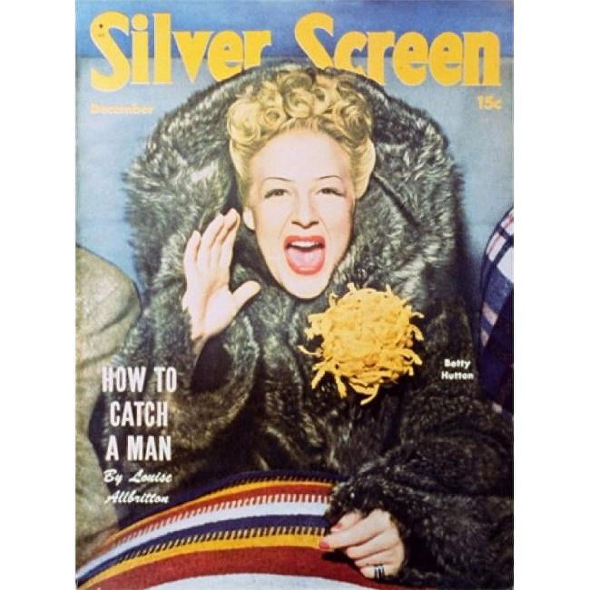 Betty Hutton classic movie poster print 11x17 size.