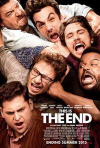 This Is the End Movie Poster 11x17 print featuring vibrant comedy artwork.