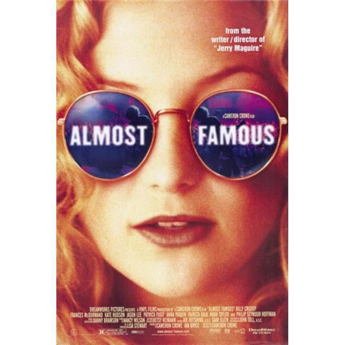 Almost Famous movie poster 11x17 print with iconic imagery.
