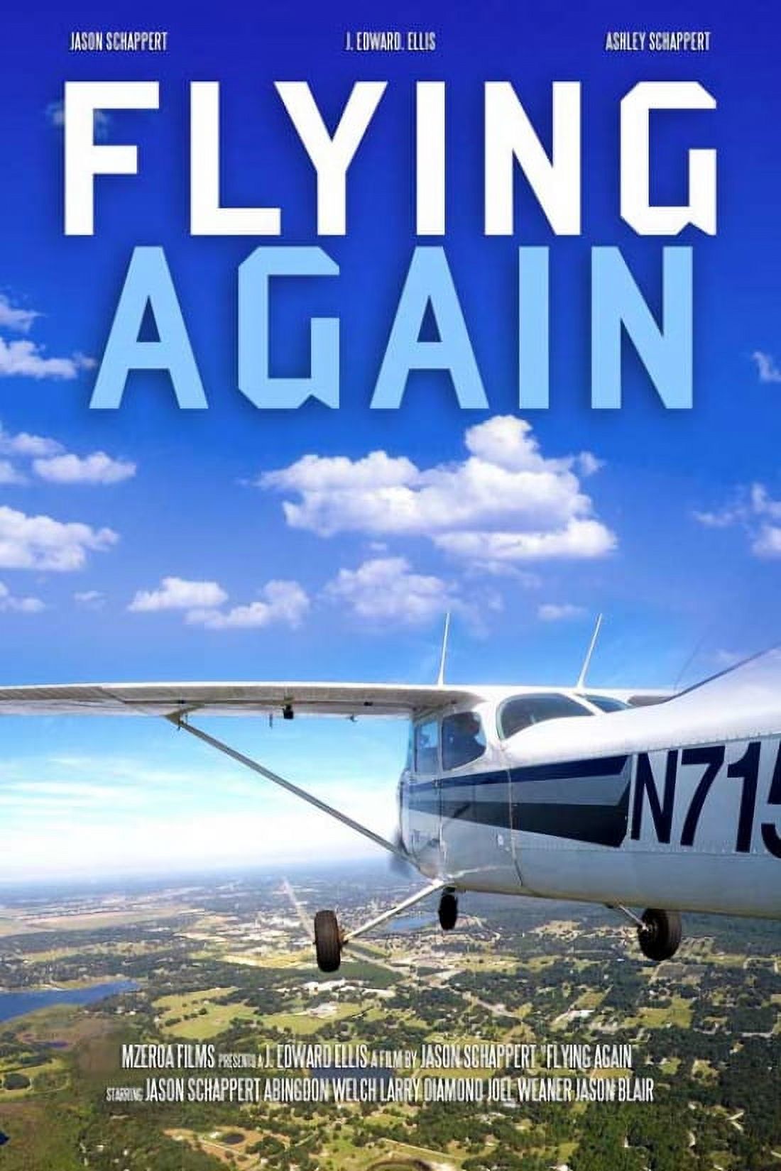 Flying Again Movie Poster 27x40 vibrant print