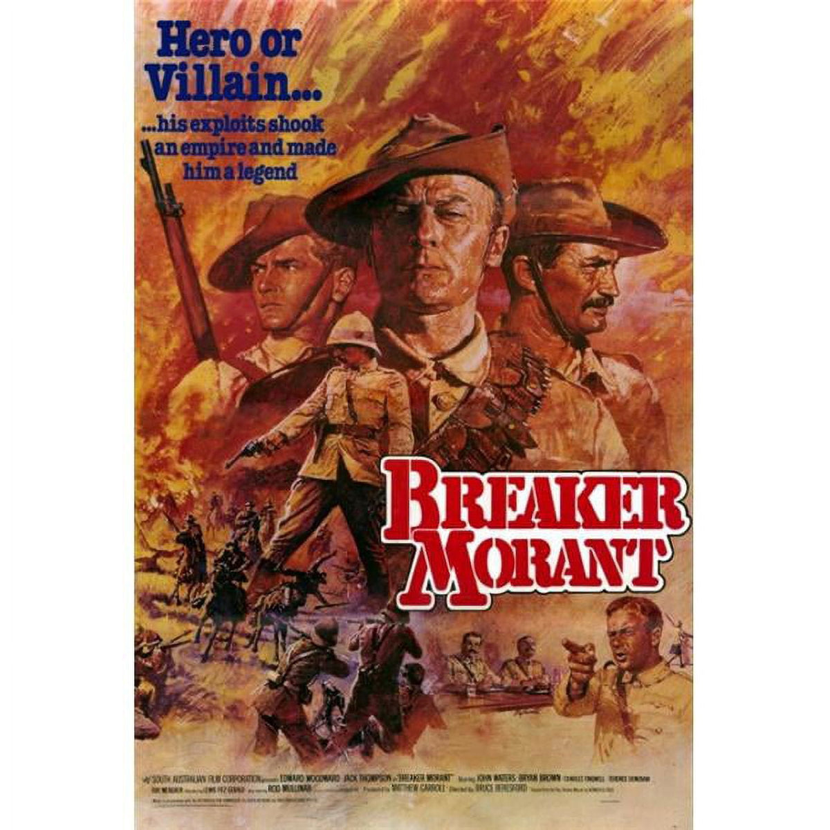 Breaker Morant Movie Poster Print 27x40 - Cinematic Art
