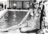 Elke Sommer striped bikini photo print in multiple sizes