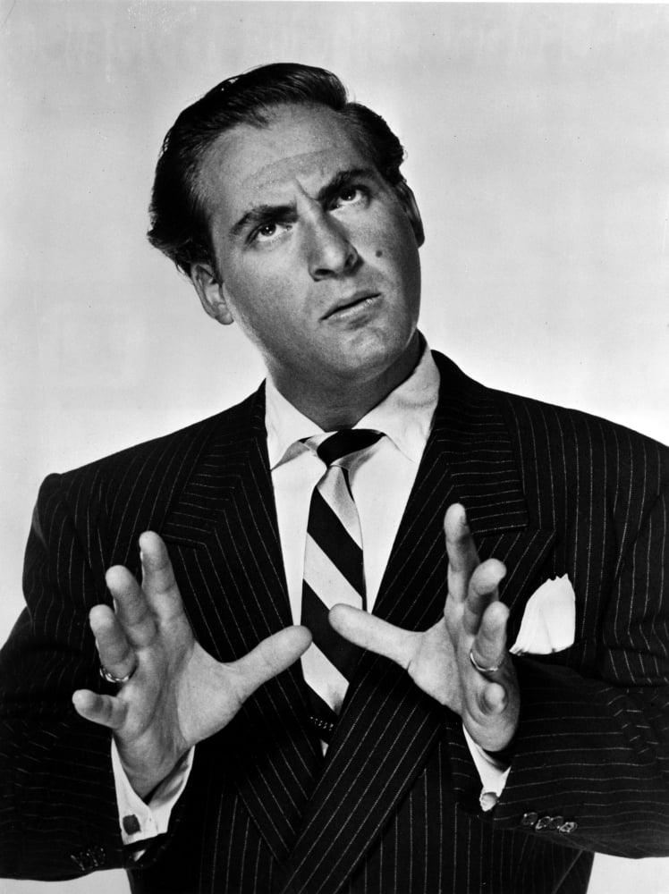 Sid Caesar iconic photo print showcasing classic comedy.