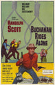 Buchanan Rides Alone Movie Poster 11x17 print