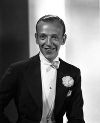 Fred Astaire posed in a formal suit photo print