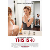 This Is 40 Movie Poster Print in 27x40 size.