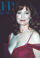 Susan Sarandon Off Shoulder Red Dress Photo Print