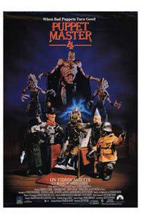 Puppet Master 4 Movie Poster - 11x17 print showcasing iconic horror film art