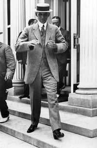 Henry Ford photo print in a suit, classic image, available in multiple sizes.