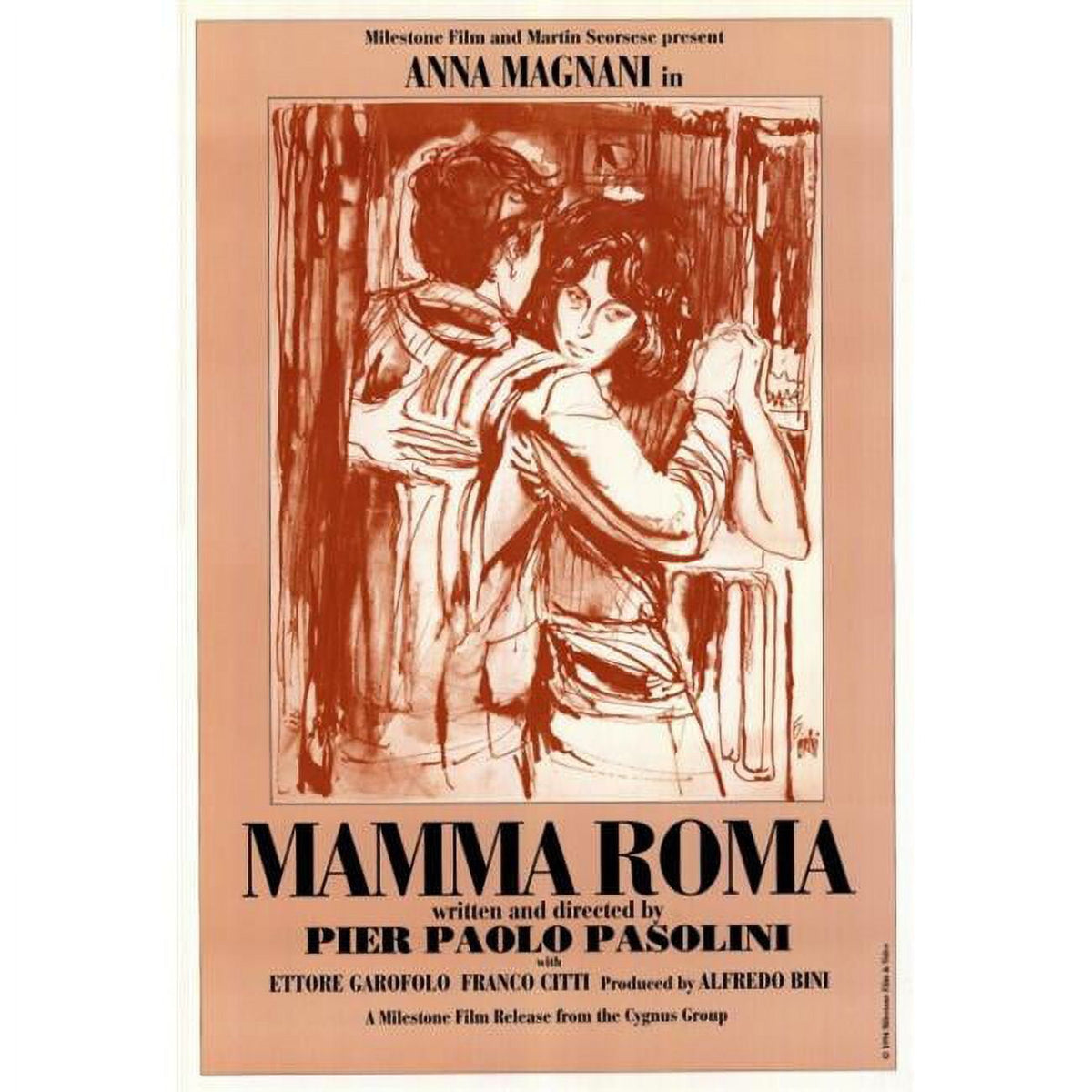 Mamma Roma Movie Poster Print 27x40 - Premium Quality Art