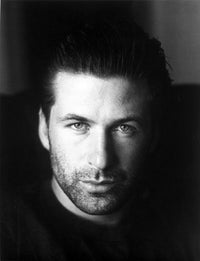 Alec Baldwin iconic photo print showcasing his engaging presence.