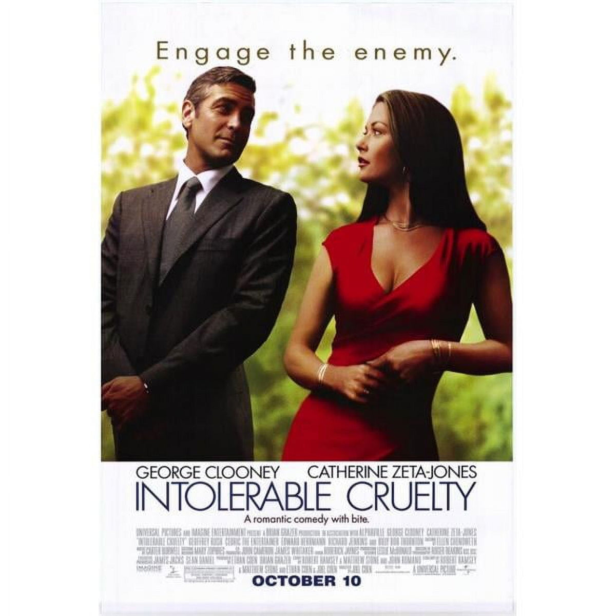 Intolerable Cruelty Movie Poster Print 27x40