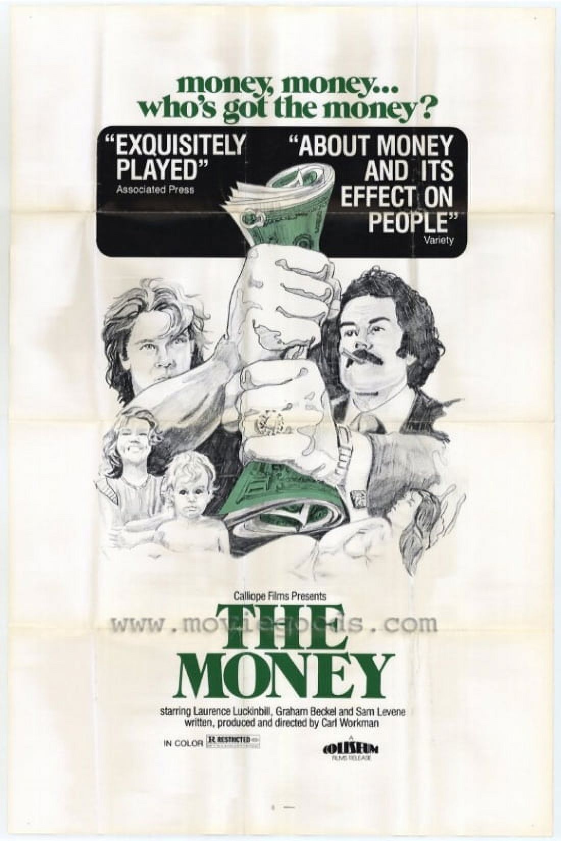 The Money Movie Poster 11x17 print showcasing cinematic art